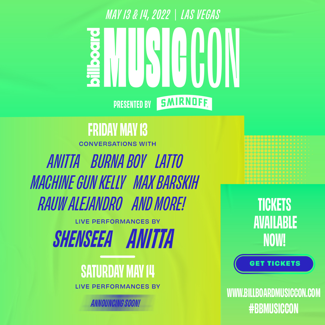 Before the #BBMAs, join us at AREA15 in Las Vegas on May 13 & 14 for @billboard's inaugural #BBMusicCon! billboardmusiccon.com