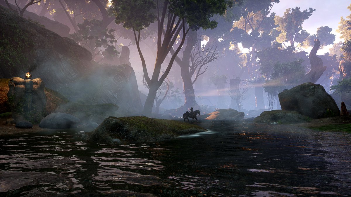 StefanieMcMaken's tweet photo. Frostback Basin Day &amp; Night 🌞🌝
(tap to enjoy) 

#DragonAgeInquisition #IPlayBioWare #VGPUnite #VPRT #VirtualPhotography #Gametography @bioware https://t.co/9QOmvsYkZV