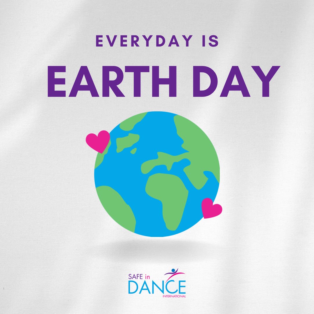 safeindance's tweet photo. Today we are celebrating the beautiful place we call home. This #EarthDay and every day 🌎❤️

#SiDI #SafeinDance #SafeDancePractice #HealthyDancer #Dance #Dancers #DanceTeachers #Wellbeing #Health #EarthDay #EarthDay2022 #EarthDayEveryday https://t.co/LnuMnJNGN3