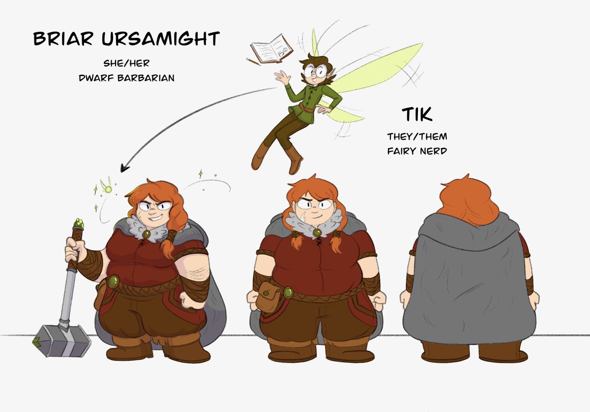 Antsy_Artist's tweet photo. Dnd characters for a class campaign! https://t.co/ZxQqAr9xO7