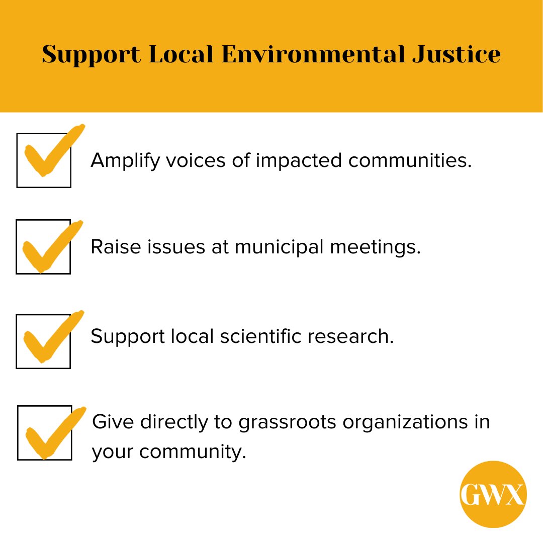 Changing the way we treat the Earth is directly tied to the fight for environmental justice. It is inextricably linked with the social, economic, and structural disparities that exist within our society. Take steps to reduce personal imprint, and support affected communities.