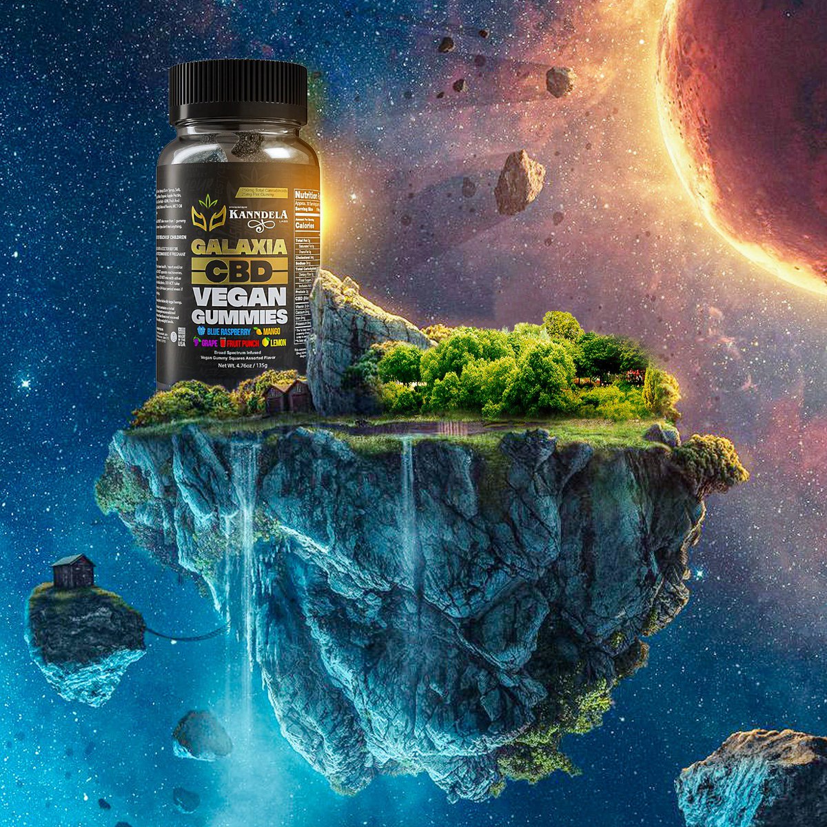 Look deep into nature and you’ll understand everything better.. 

Happy 🌍 Earth Day we invite you to try our GALAXIA Vegan Gummies  with natural flavors🌱