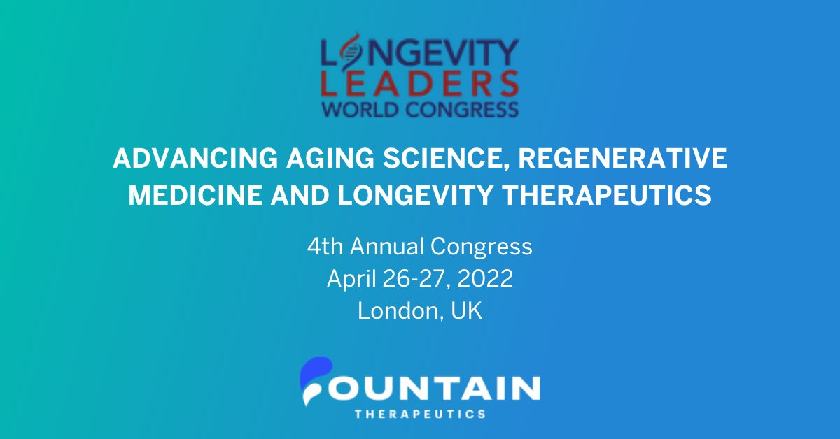Join our CBO <a href="/anuhoey/">Anu Hoey</a> and Co-Founder Dr. Thomas Rando at this year’s <a href="/longevityleader/">Longevity Leaders</a> in-person world congress to advance aging science, regenerative medicine and longevity therapeutics. Learn more here: bit.ly/3DlJTVC #LongevityLeaders