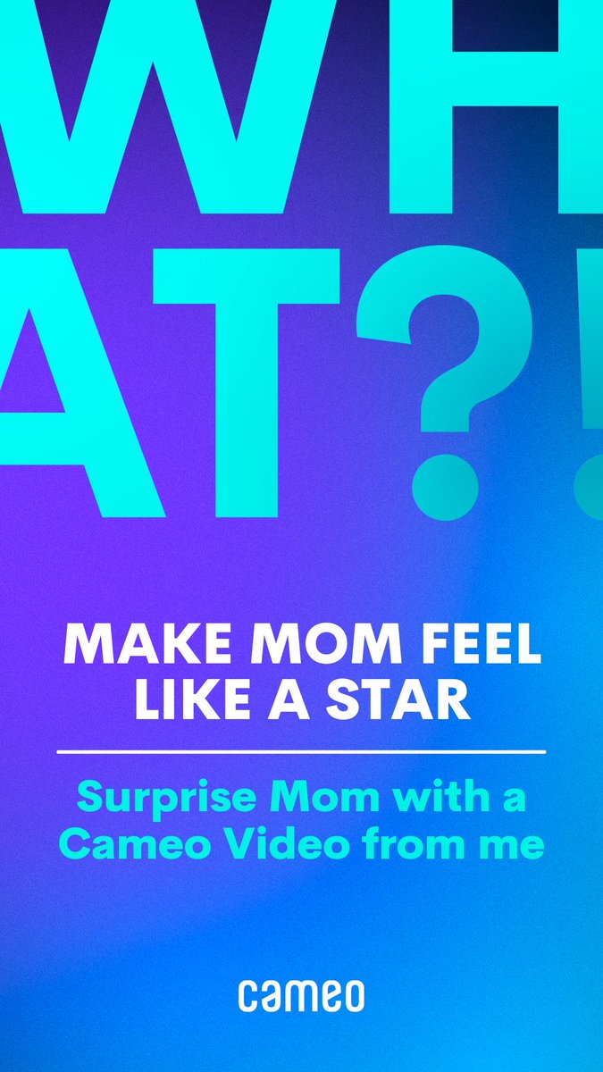 Carson Kressley (@carsonkressley) on Twitter photo Ditch the boring gifts this Motherâs Day and get Mom a personalized video sheâll treasure forever on <a href="/cameo/">Cameo Wood</a> đ #MakeItMemorable v.cameo.com/e/Xm76B9fjrpb Ditch the boring gifts this Motherâs Day and get Mom a personalized video sheâll treasure forever on <a href="/cameo/">Cameo Wood</a> đ #MakeItMemorable v.cameo.com/e/Xm76B9fjrpb