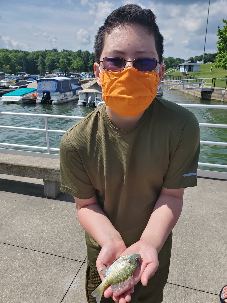 4PawsForEthan's tweet photo. My first fish! https://t.co/K9xn8Dt5rD