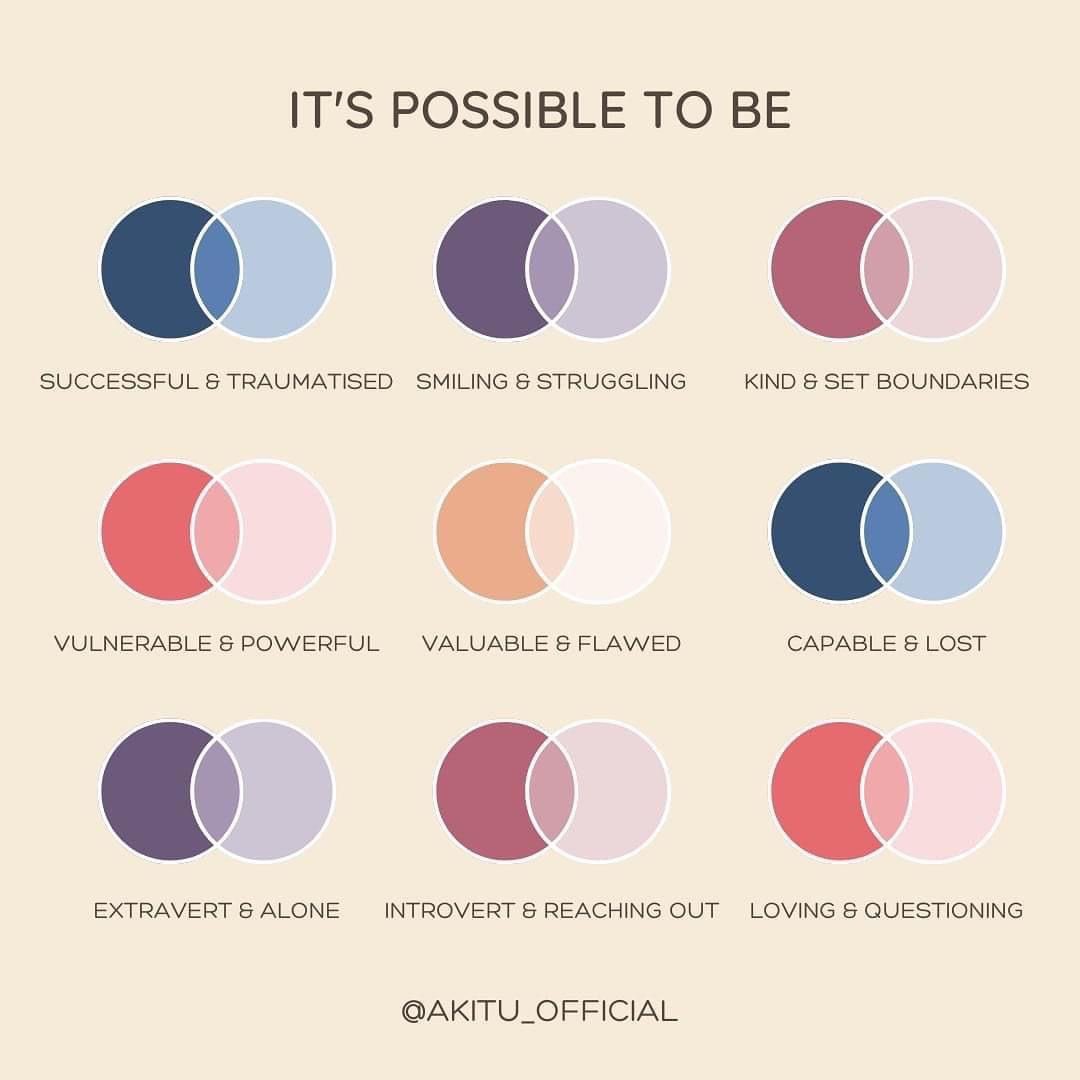 For those who feel like you can’t have one without the other…I’ll just leave this right here. #wellbeing