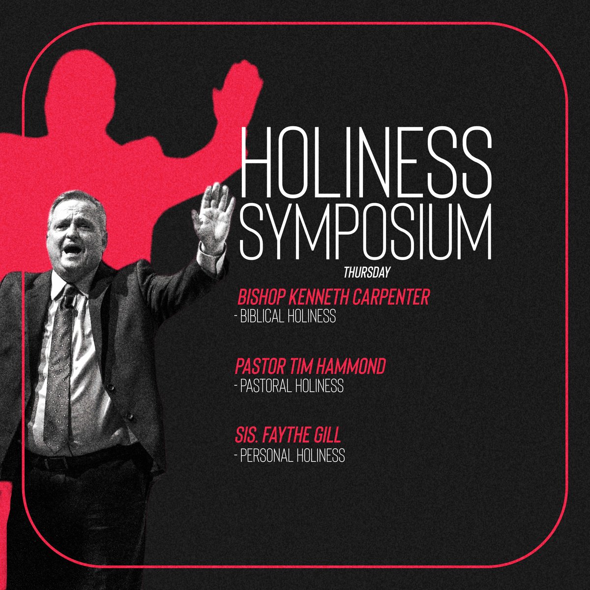ALJCorg's tweet image. Holiness Symposium - Thursday #GMC22