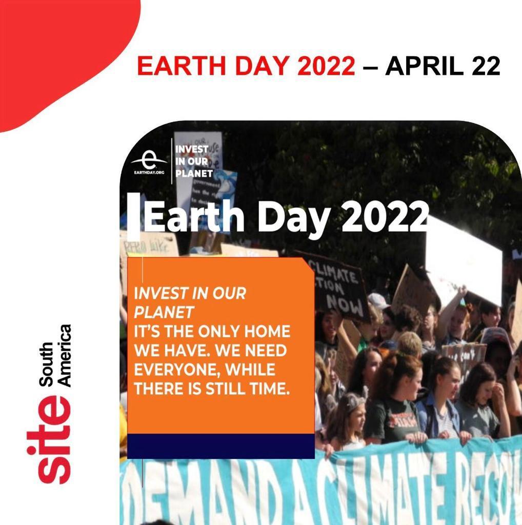 #earthday2022 #sitesustainability #siteunite #sitestrong #sitesouthamerica