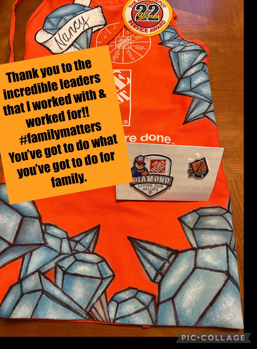 After 22 yrs, I’ve decided to hang my HD apron. I had to make life-changing decisions after finding out that my mom has terminal cancer. I keep close to my heart the >1k of associates that I got to know in a very personal level, they made me part of their family. #PacNorthProud