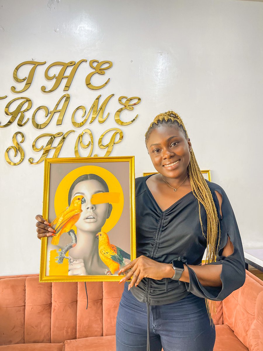Theframe_shop's tweet photo. @aproko_doctor I sell printed artworks in different sizes. You can also customize with personal pictures or prints, please check out my page on IG: @theframe_shop. WhatsApp: 08168672880 🧡 https://t.co/pz19aByPxM