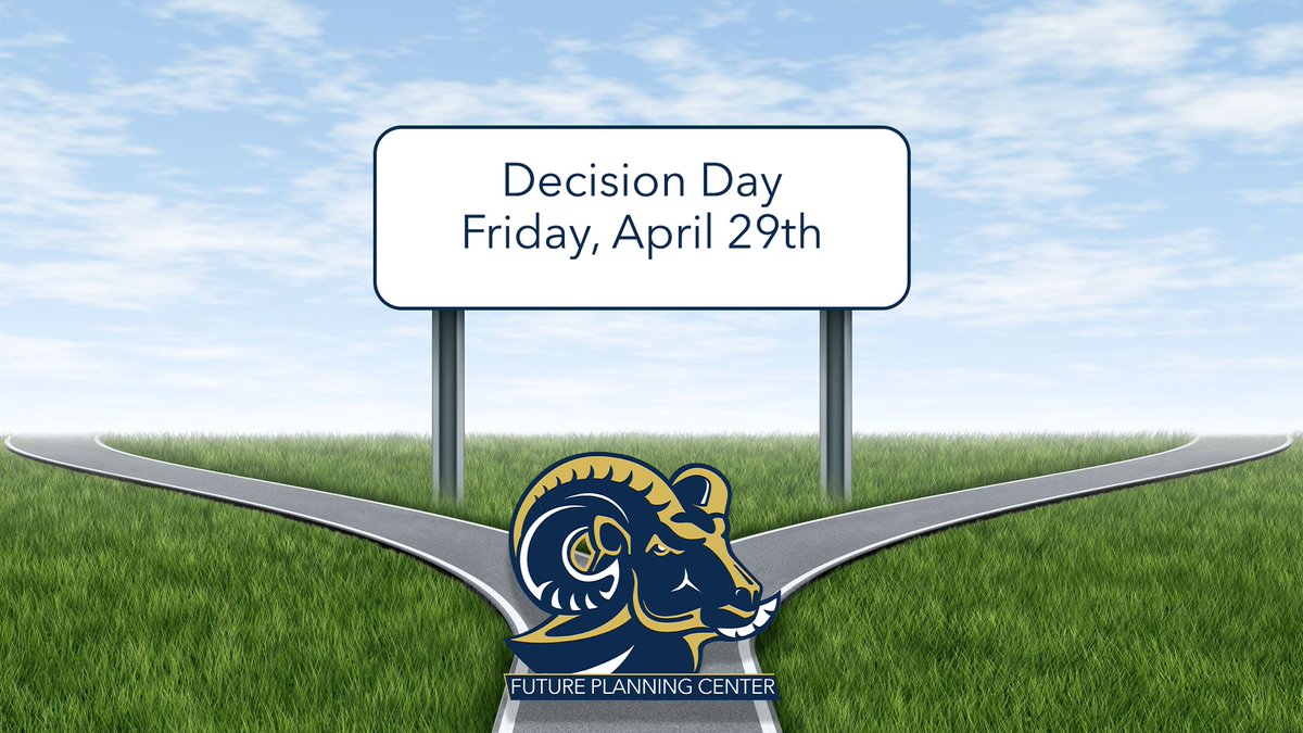 SpringFord_FPC's tweet image. REMINDER: Decision Day will be held next Friday, April 29 from 8:30am-10:00am in McNelly Stadium!
Don’t forget to wear your “Future Gear,” a college tee, employer hoodie or Army, Navy, Air Force, Marine Corps t-shirt!
