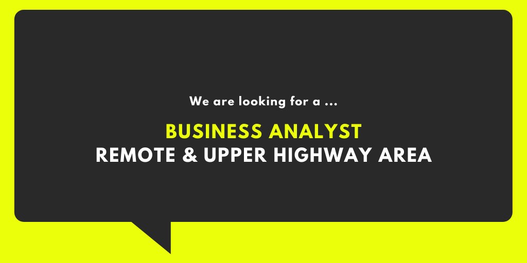 DixieRecruit's tweet photo. We are looking for a Business Analyst to join a dynamic consulting company in the Upper Highway area. Apply here: https://t.co/QvGVkZsL3o #dixieIT https://t.co/3HDrWBmjRC