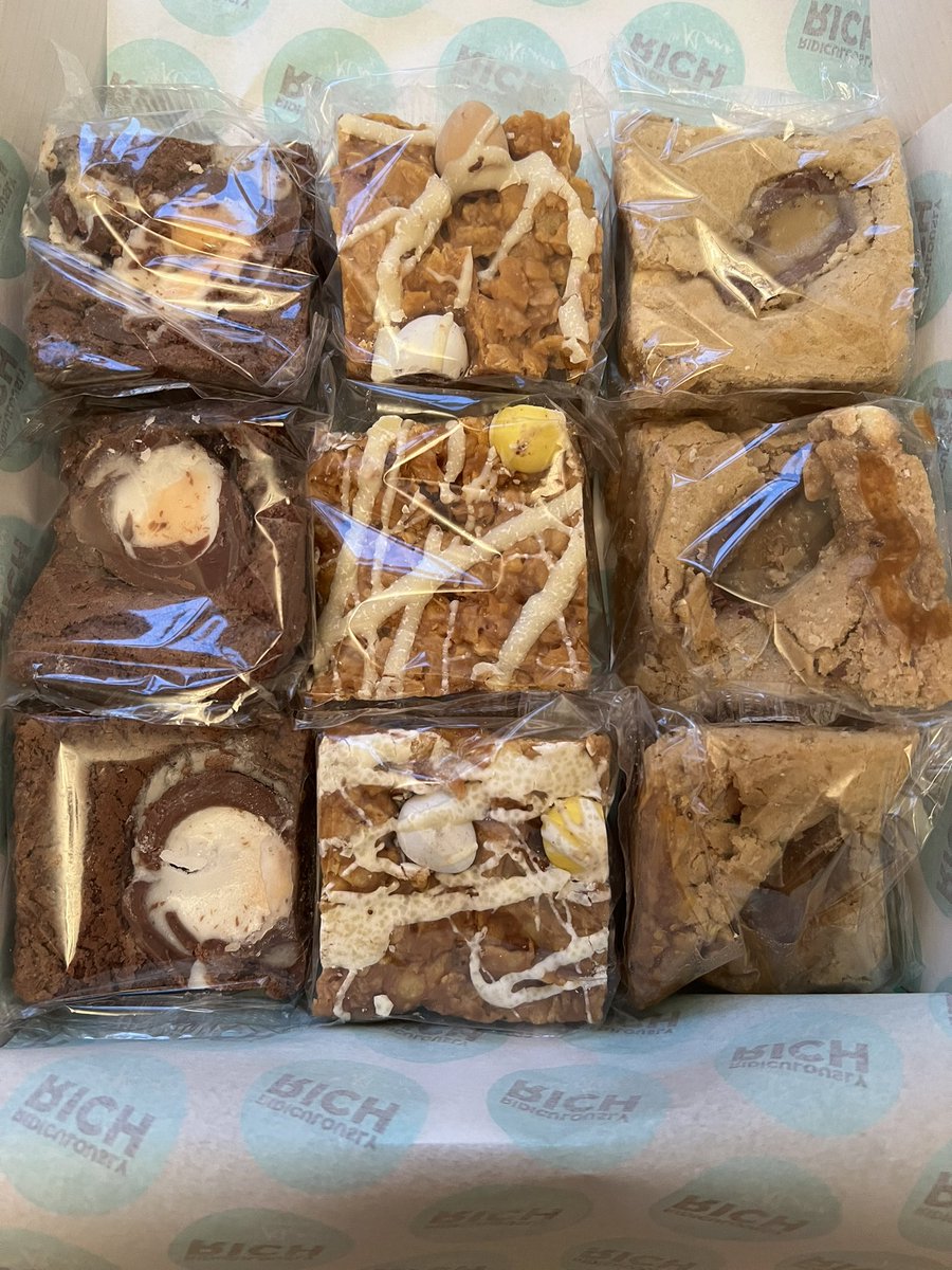 If you’re coming along to Alnwick tomorrow to see the St George’s Day Parade, why not call into the Market Place too? I’ll be there with more of our delicious <a href="/Alana_Spencer_/">RidiculouslyRichbyAlana</a> monthly specials, Creme Egg Brownie, Mini Egg Cornflake Tiffin or Caramel Egg Blondie anyone?