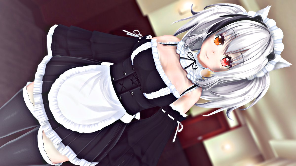 おっぱい控え目(当社比)ネコミミメイド #COM3D2 