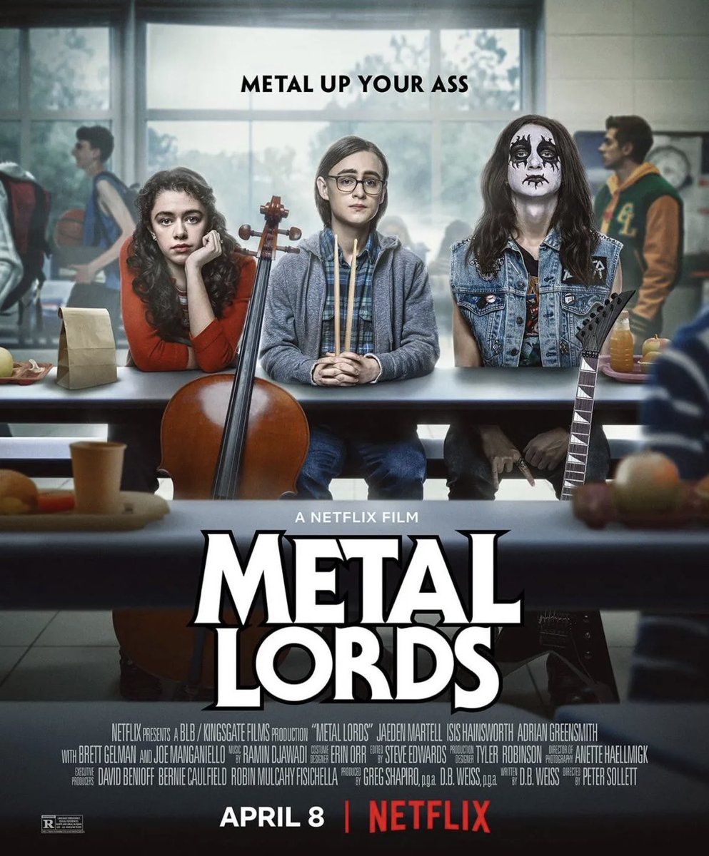 julitroescovar's tweet photo. No se la pierdan, es sobre amistad y rock n roll🤘🏻#MetalLords https://t.co/aYVCPpZe2y