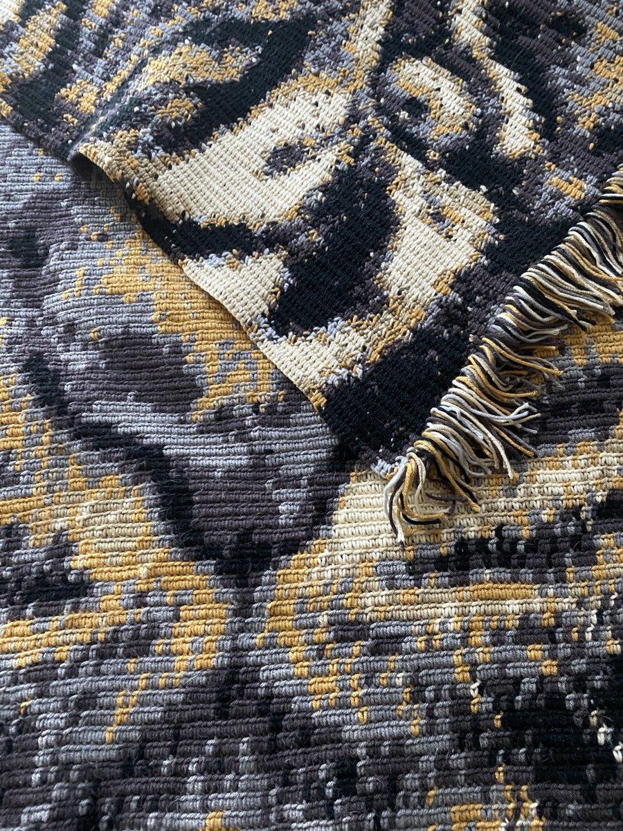 ashme5280's tweet photo. Tiger Graphgan Lap Blanket - PDF Download Pattern Only https://t.co/dHALR2J8Ge https://t.co/ZteVzqw0rl