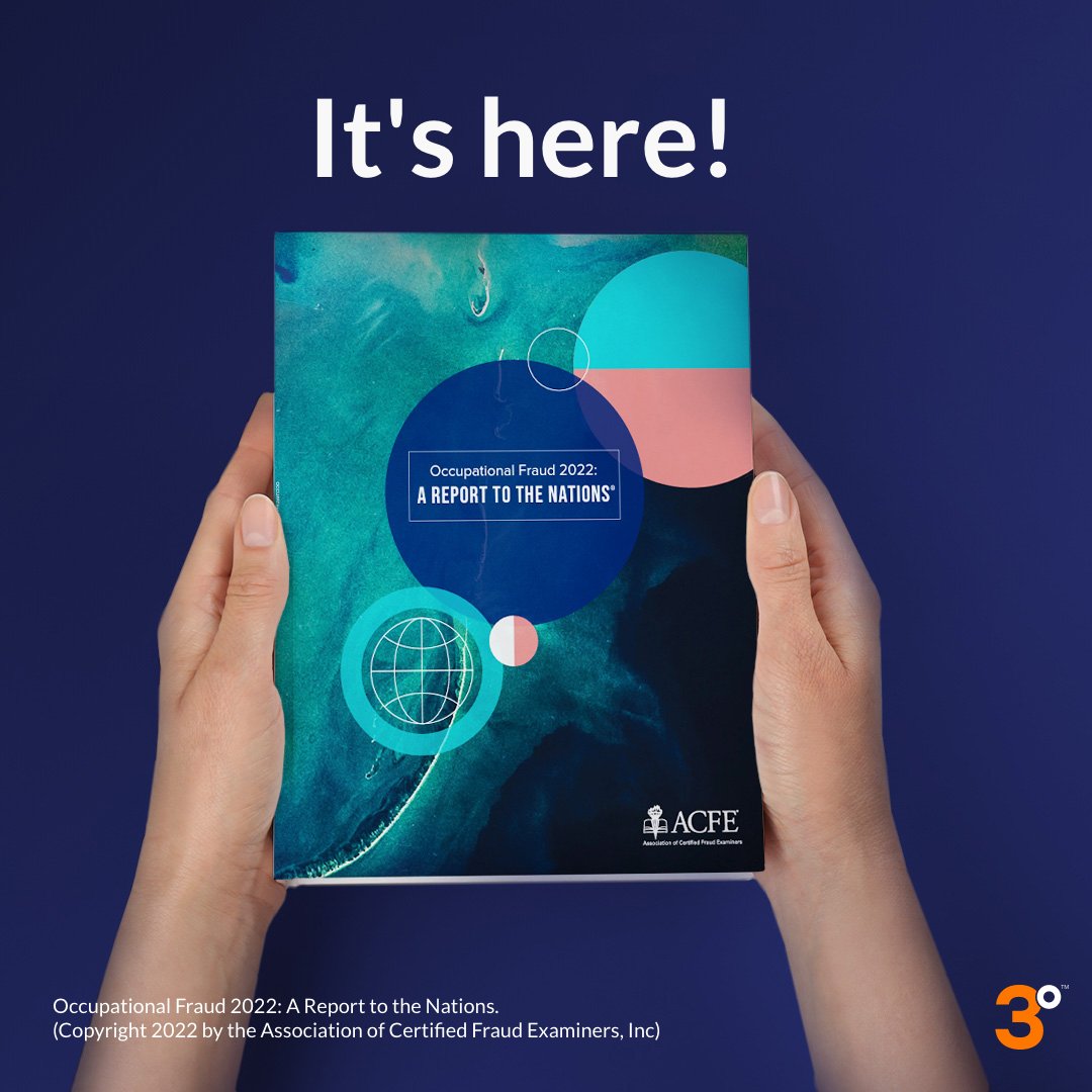 _3rdegree's tweet image. It’s here!

Occupational Fraud 2022: A Report to the Nations has been released. The 12th edition of this biennial, globally recognised report, which shows current trends related to occupational fraud in organisations.
 #Fraud #Fraudprevention #ACFE #SaaS #businessprotection