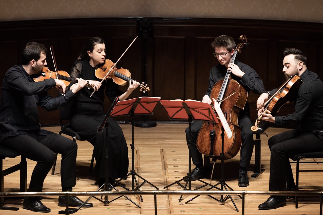 wigmore_hall's tweet photo. 🎻 2022 Wigmore Hall International String Quartet Competition 

1st Prize: The Leonkoro Quartet 
2nd Prize: The Adelphi Quartet 
3rd Prize: The Affinity Quartet https://t.co/Qlgo0Aweol