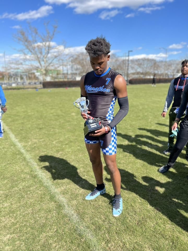 Great tournament @Themarathon7v7 had 2 ints and 5 pass breakups @lancer_footbal @Lancer_Recruit