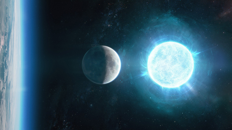 Kesteven79's tweet photo. [26] - The Year 100 Trillion

The death of the last star in the universe marks the transition from the Stelliferous Era to the Degenerate Era.

With no free hydrogen to form new stars, all remaining stars slowly exhaust their fuel and die. https://t.co/DdCUgKEmJV