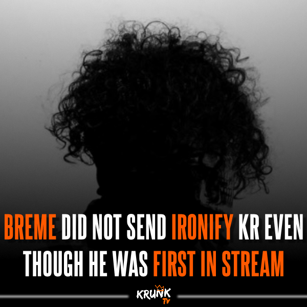 krunktvcom's tweet photo. JUST IN: Krunker Streamer @777Breme didn't send @irxnify free KR even though he was first in stream ‼😳

#krunker #krunkerio https://t.co/vOyZMG2u0e