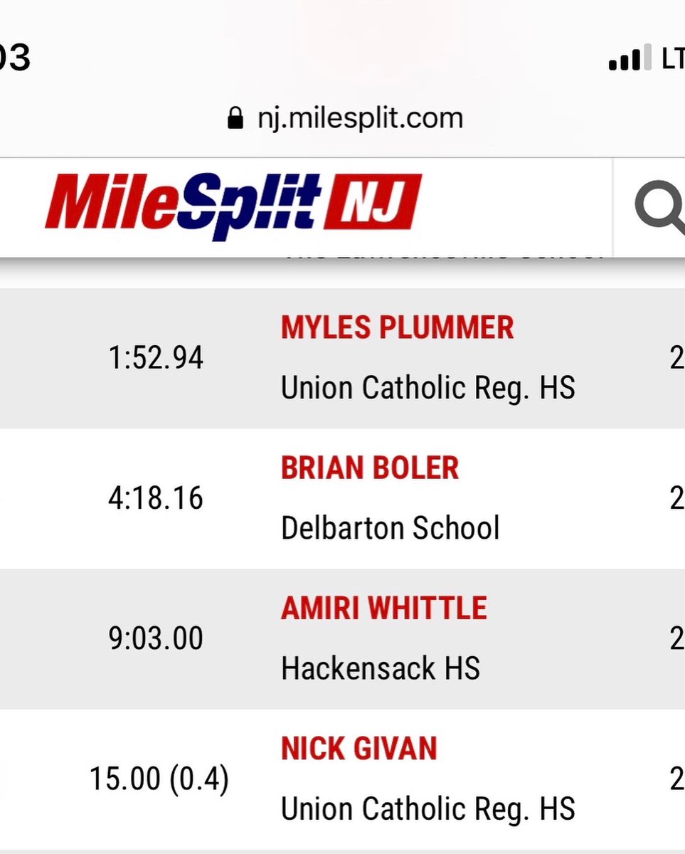 UCinfodirector's tweet photo. 🚨The UC boys T&amp;F team also produced several NJ No. 1 performances this weekend🚨
🔥At the Arcadia Invit. in Calif-Myles Plummer (800), Nick Givan (HH) and the SMR+4x1600 ran NJ No. 1 times
💥At the NJCTC Relays, Cameron Campbell soared 22-5 to take over the state lead in the LJ. https://t.co/SwTPq3E2lP