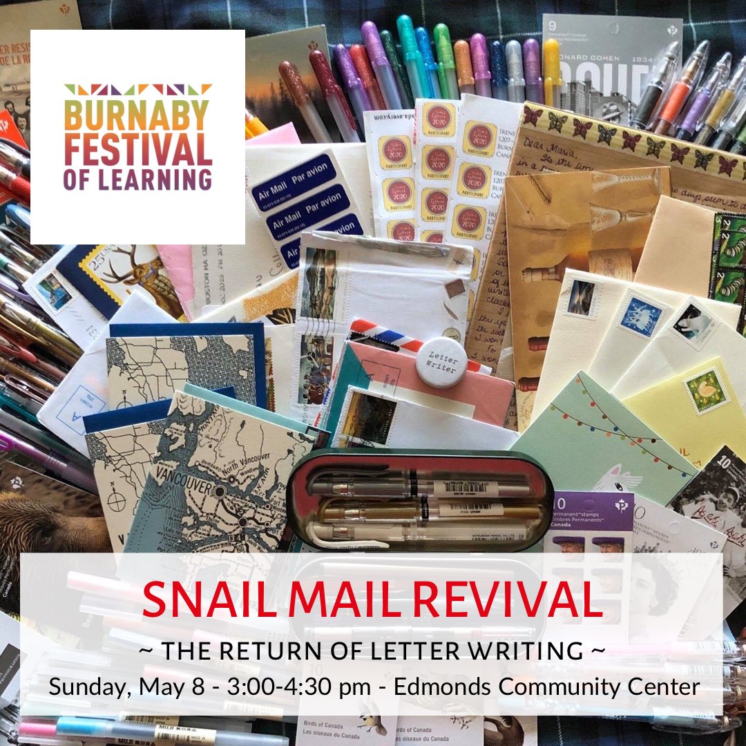 BBYLetterWriter's tweet photo. When is the last time you sent or received an actual letter?
Take a break from technology and connect the analog way – through a handwritten letter!
https://t.co/nL4SBZURqk
#SnailMailRevival #WriteMoreLetters https://t.co/crC2kpz9Ow