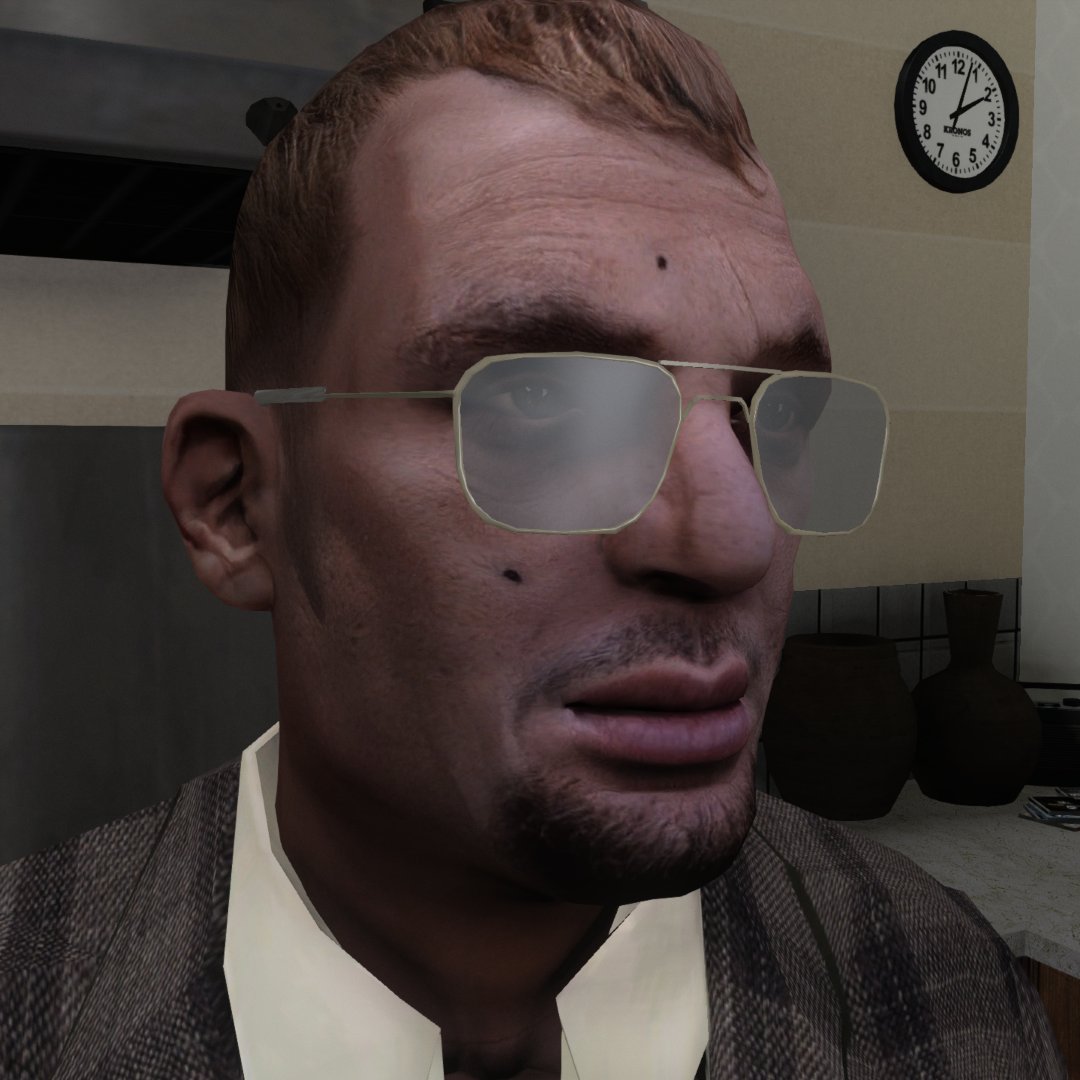 MrKillov's tweet photo. #GTAIV #GTA4 Made a mod that makes Dimitri look like the loading screen artwork of him :D https://t.co/cBOrKPAoyr