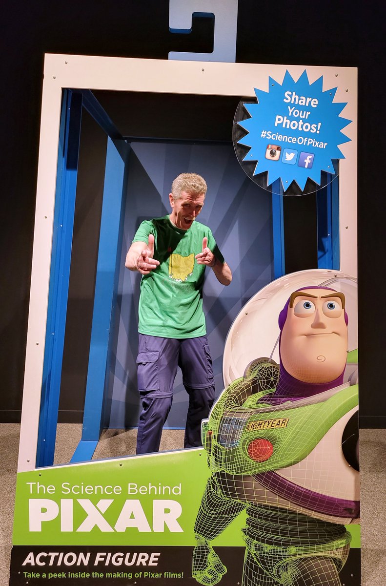 markdmotz's tweet photo. Science Behind @Pixar exhibit at @CincyMuseum was a blast with the nephews #ScienceOfPixar #SundayFunday #MerryChristmas (#ALittleLate) https://t.co/1ywXXsvcA3