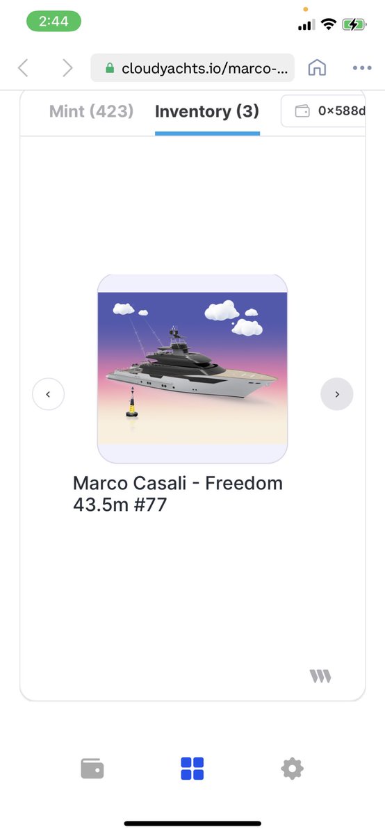 JetLifeJoe's tweet image. Minted 🛥🛥🛥 @nextworldleader