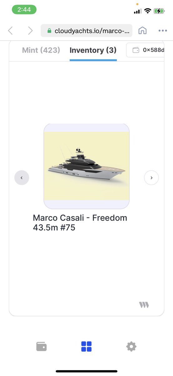 JetLifeJoe's tweet image. Minted 🛥🛥🛥 @nextworldleader