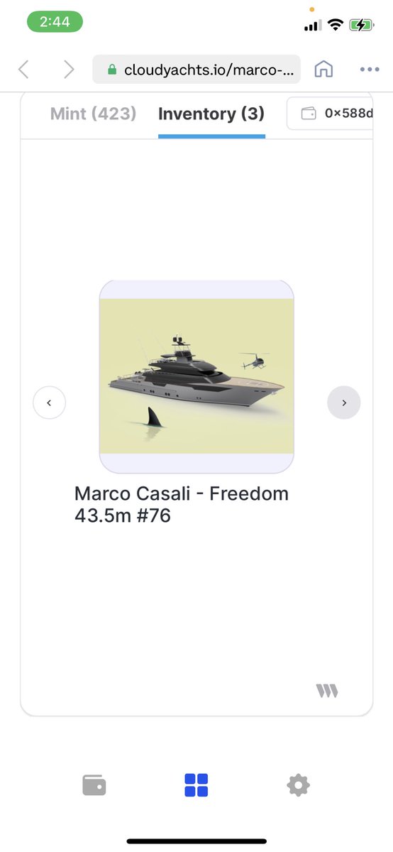 JetLifeJoe's tweet image. Minted 🛥🛥🛥 @nextworldleader