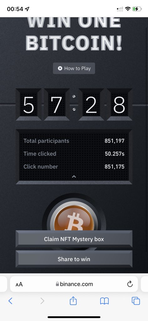 homeboyflacko's tweet photo. #BitcoinButton #Binance https://t.co/rxscbOc1M9