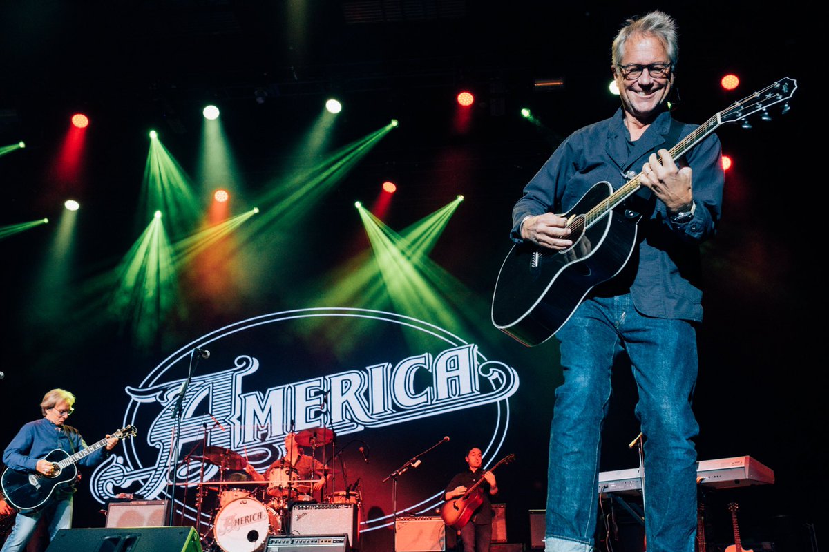 americaband's tweet photo. Let’s keep this train rollin! Two excellent shows down… Detroit, you’re up! See you in a few. https://t.co/gmDDP2cBQr