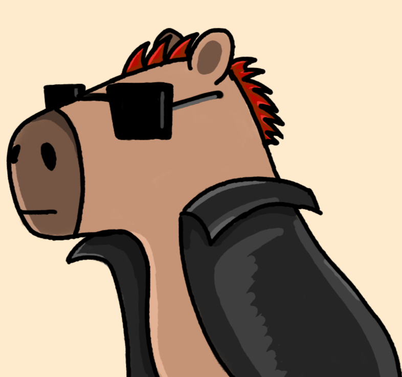 zargothrax92's tweet photo. #capypril day 10: stylish 😎 https://t.co/B2aD62ydek