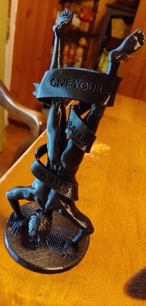 3D printer for the win! #letterkennylive #giveyourballsatug