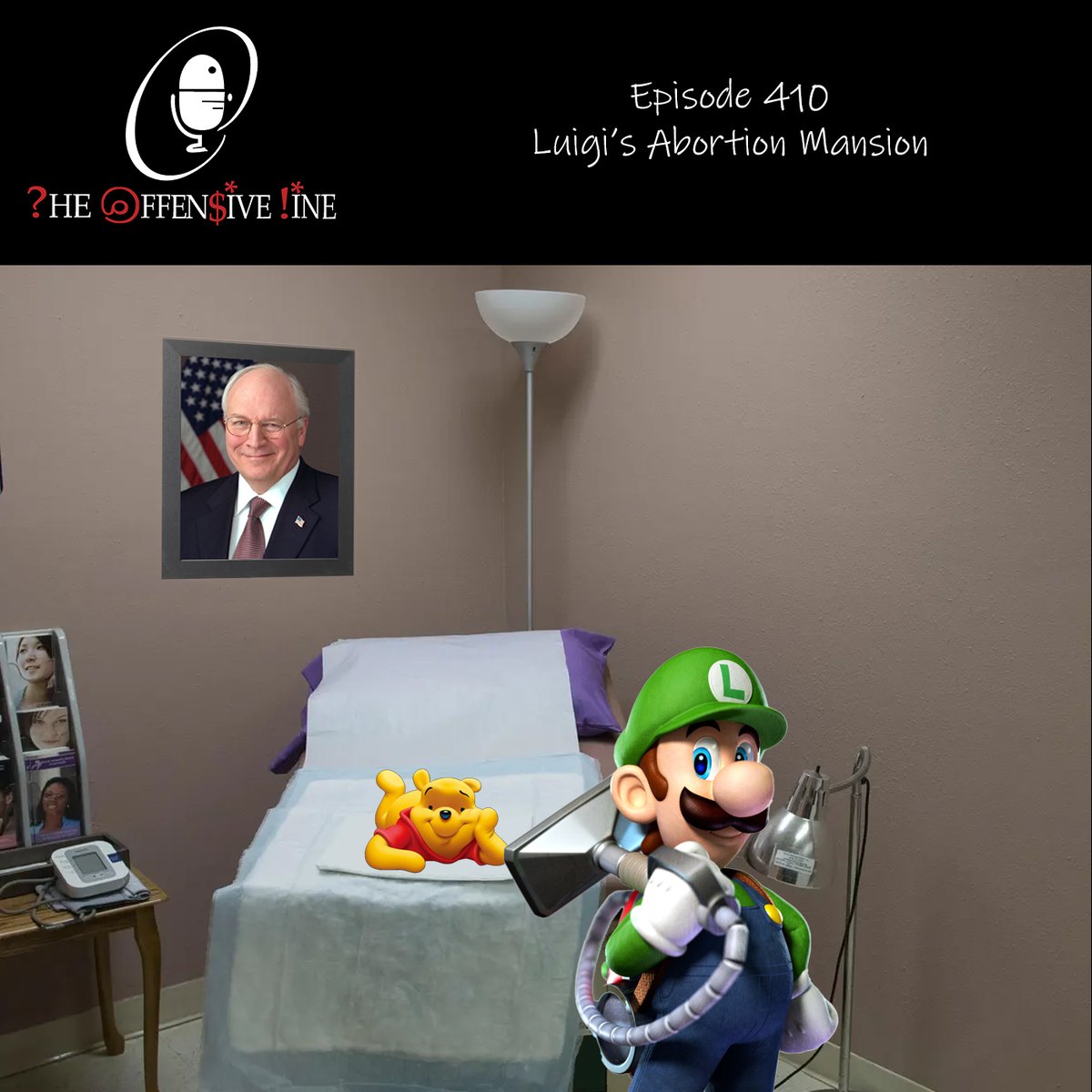 Offensivenicity's tweet photo. Episode 410 - Aimee LeCours in Luigi’s Abortion Mansion

Web Player:
https://t.co/RSA6PnD41J https://t.co/7ZMjpd3v99