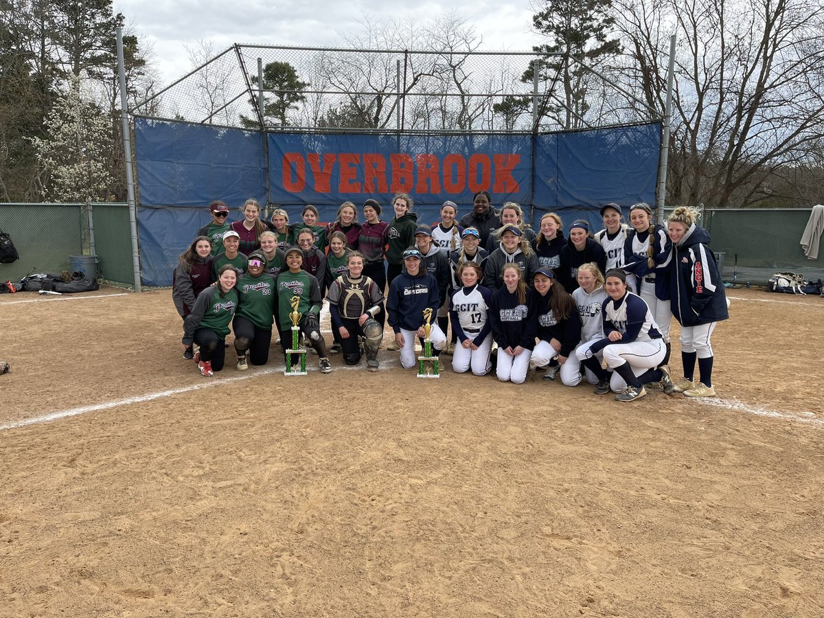 GCITAthletics's tweet photo. Good showing from the Softball 🥎 team as they went 3-1 &amp; took 2nd place in the Overbrook Clash of Conferences Tournament. Good job Cheetahs 🐾 #GCITSoftball https://t.co/IxFmSStBfS