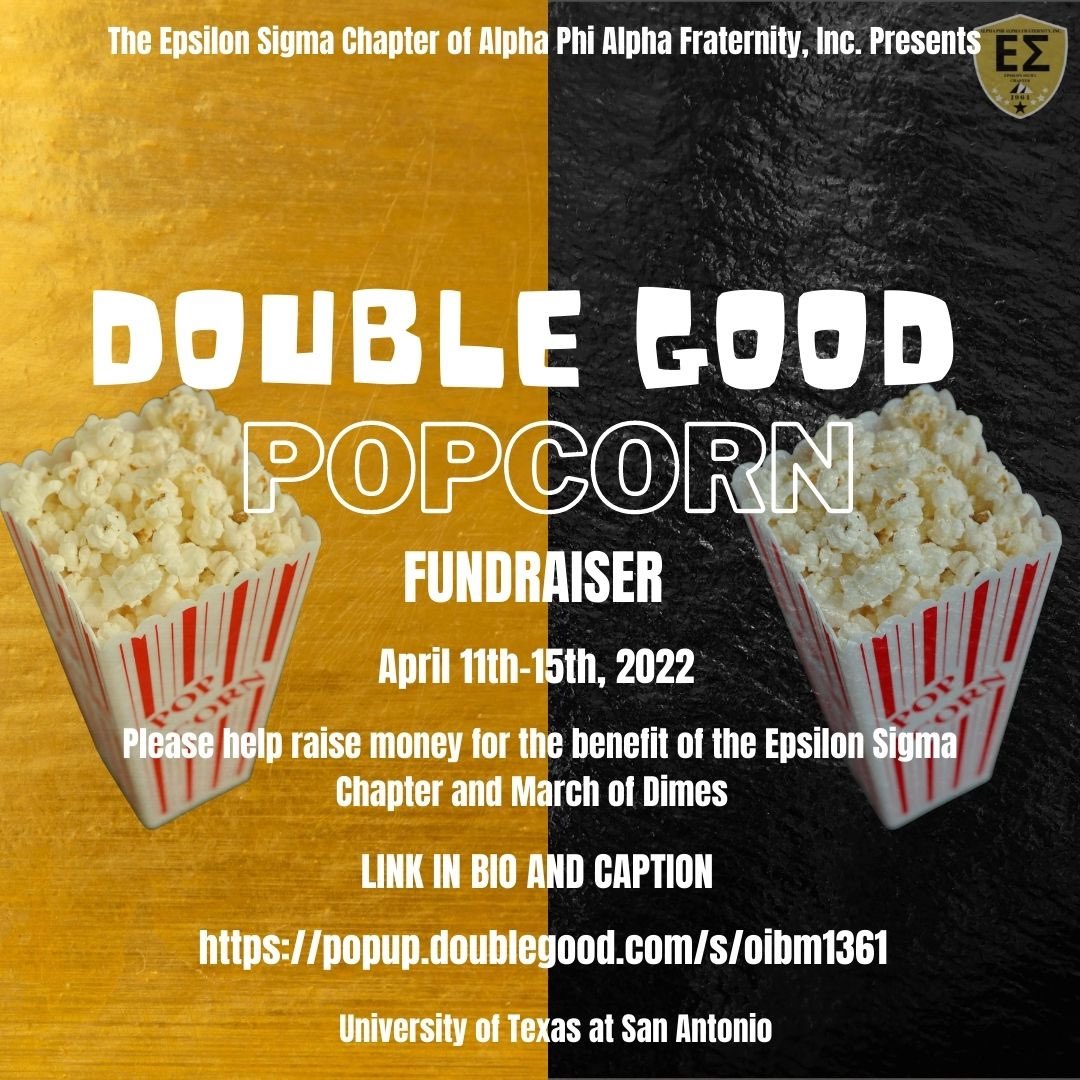 Esig_Alphas's tweet photo. The Epsilon Sigma Chapter of Alpha Phi Alpha Fraternity, Inc. will be having our first fundraiser beginning tomorrow April 11th at 7am‼️🍿It will run until Friday April 15th at 7AM so click the link in our bio or below for some delicious popcorn🤙🏾🦍🍿 https://t.co/le71hnfGy6 https://t.co/ZvHcNtFymT