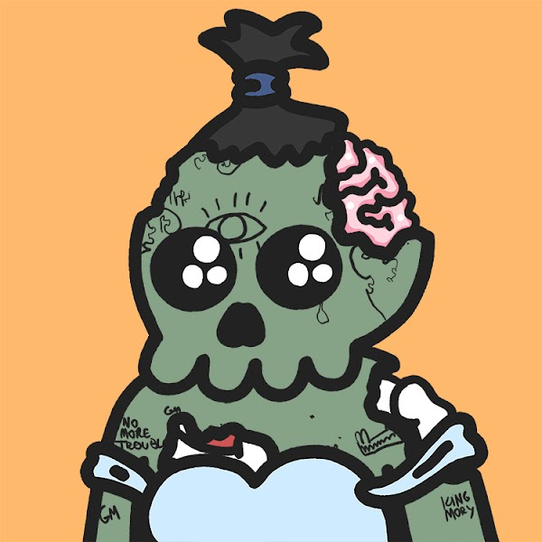 NFTmilo's tweet photo. @CryptoMories ZOMBORIES LFG!!!! So proud of you! #TEAMZOMBIE #FaMorie https://t.co/TDlY9cX7n7