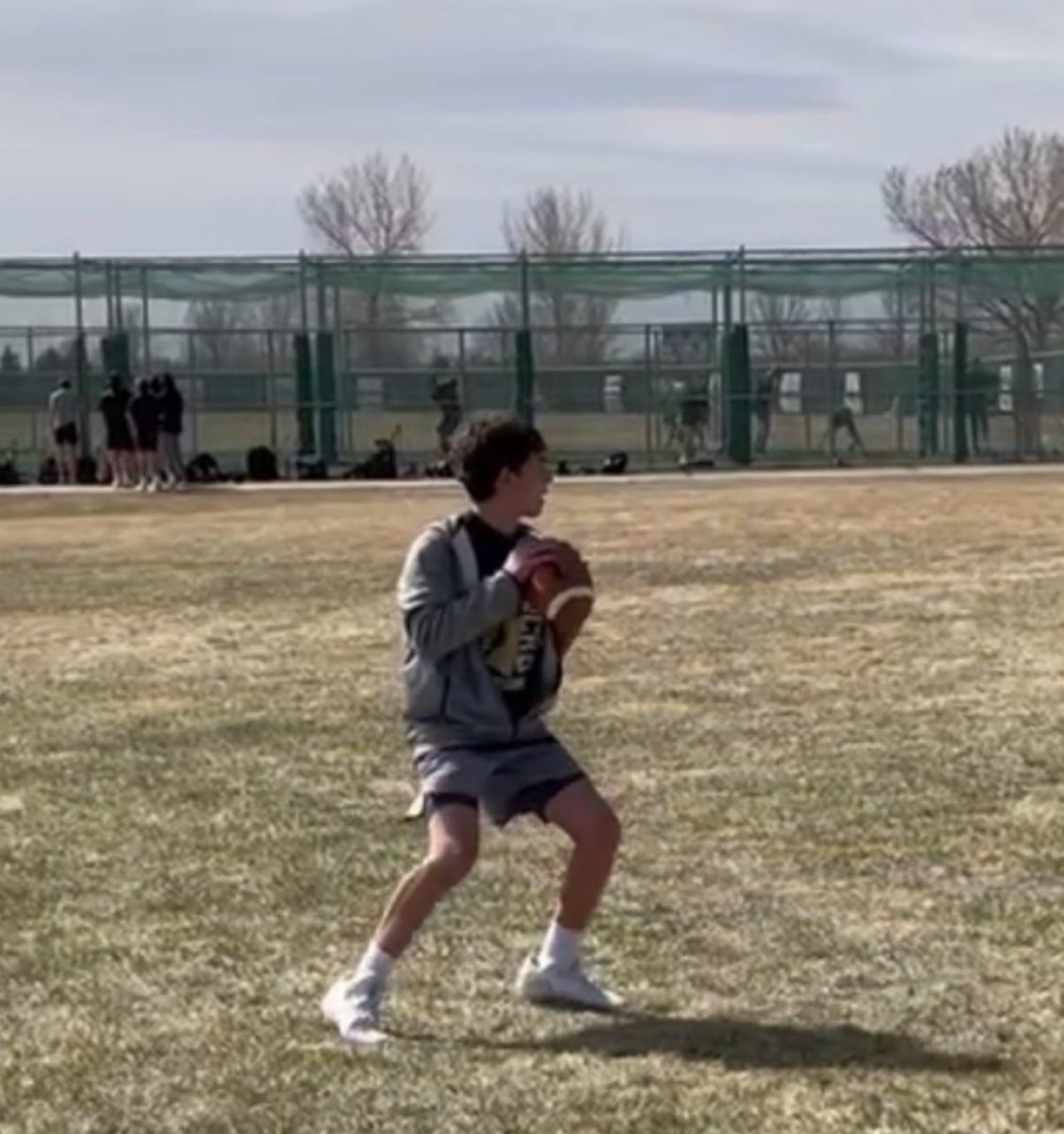 Young Fossil Ridge QB gettin’ after it this weekend. What a great weekend of C3! What a great looking base that is! #Boxer #Twitch #Explosive