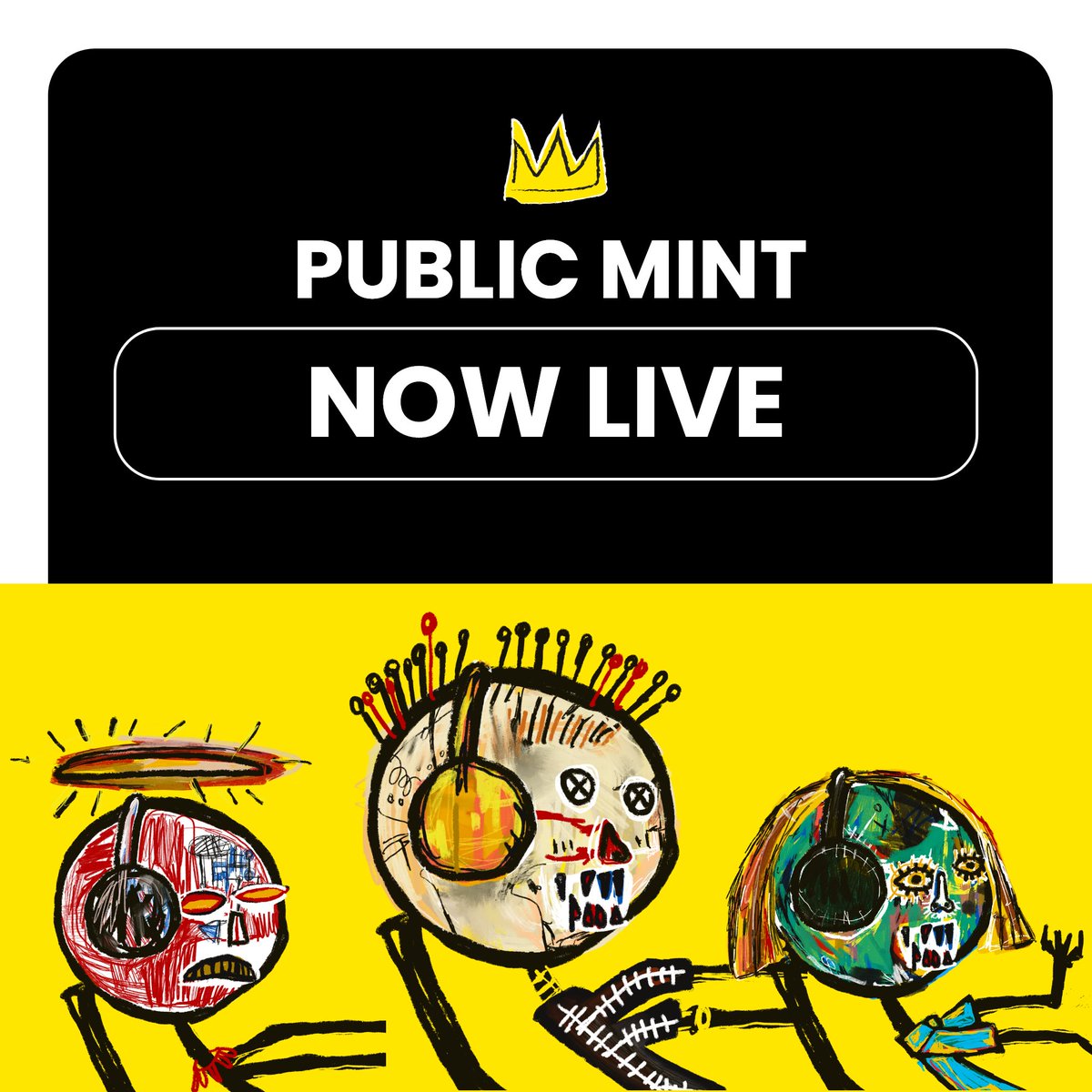 Public mint

✔️0.02 Ξ | max. 20 per transaction
✔️ERC-721a (cheap gas, ignore what M3tama$k says, it will mostly be 90% cheaper)

✔️mint rewards
✔️reveal 24 hrs from now

basquimfers.com

free airdrop for 1 person and tagged fren who 
- follow
- like &amp; rt
- tag 1 fren