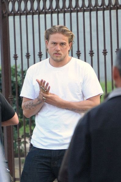 Happy bday to my baby daddy charlie hunnam love u and ur fine ass   