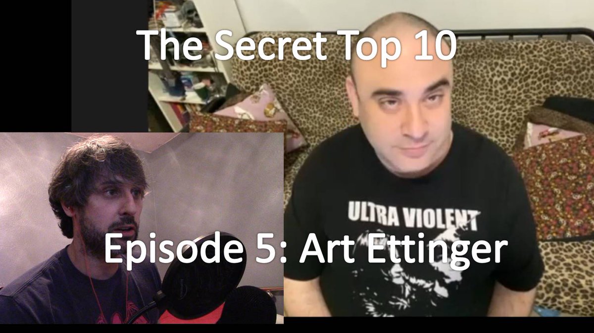 mrparka00's tweet image. “The Secret Top 10” Episode 5: Art Ettinger #TheSecretTop10 #UltraViolent #AugustUnderground #ExtremeHorror 
youtu.be/8y6fq37ih2g

Podcast Links 
Anchor - anchor.fm/mrparka
Stitcher - stitcher.com/show/shut-up-b…
Apple - podcasts.apple.com/us/podcast/mrp…