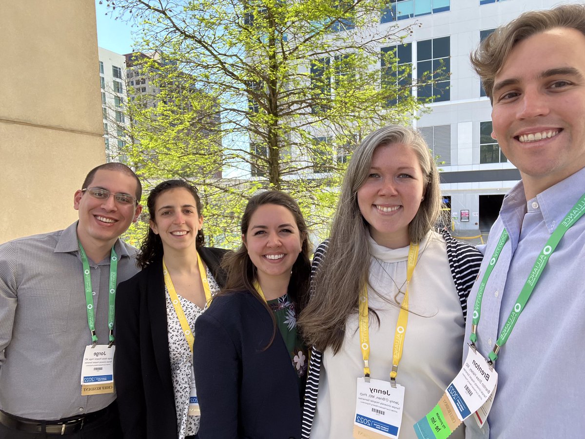brenthalseyMD's tweet photo. Enjoying the Charlotte sun between sessions at the first day of #AIMW22 Chief conference! @JRosarioMD @AlisonKoransky @KatieVanchiere #JennyOBrien https://t.co/FwJalojrSl