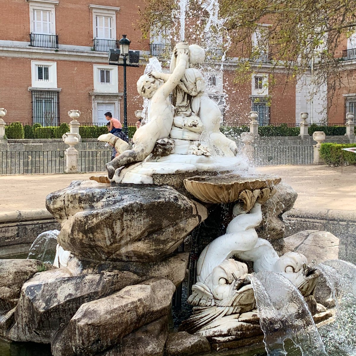 Y los Jardines preciosos 🥺.

#Aranjuez