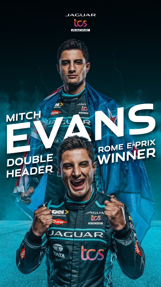 What a weekend to be a @JaguarRacing fan 🏆🏆🥳 

Massive congratulations to @mitchevans_ and team on the strategy, performance and victories! 

#WeCameWeSawWeConquered 🇮🇹 #ReimagineRacing