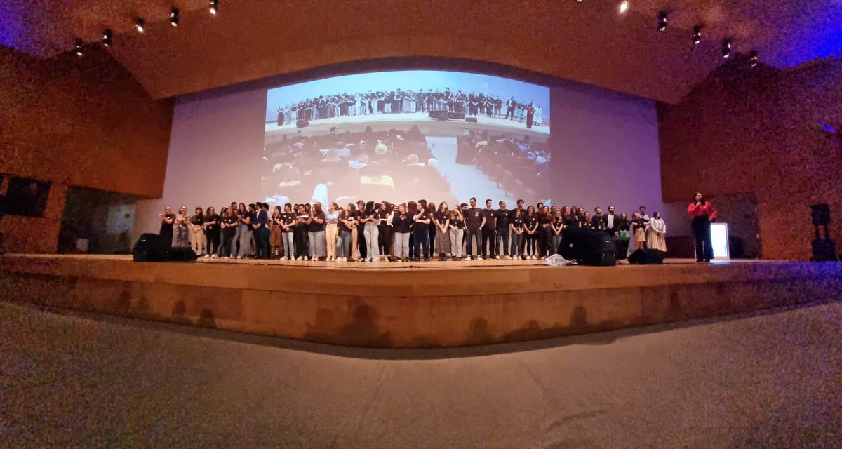 ESN_Int's tweet photo. We want to thank everyone for their hard work to make the first #ErasmusGeneration Meeting happen. ✨

"Believe in your capacity to be the drivers of change. You made it possible, all of you have made it possible." - our President @juanrayong officially closed #EGM2022 in Porto. https://t.co/M71giKVInd