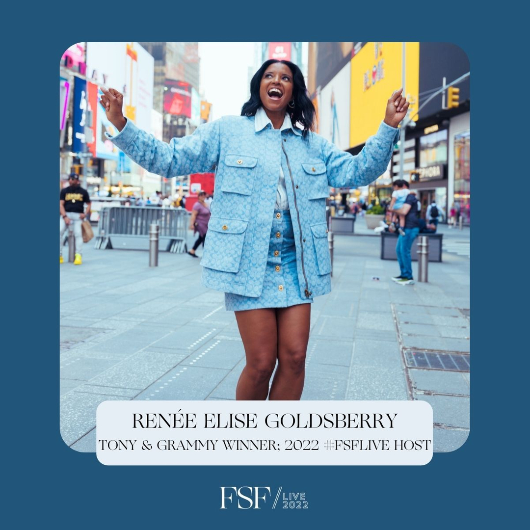 fsf1937's tweet photo. Big news: we're so excited to have Tony and Grammy award winner Renée Elise Goldsberry as this year's #FSFLive host! You may know her from her on-stage role in "Hamilton' and on-screen roles in "Girls5Eva," "tick... tick... BOOM!," and many more. See you tomorrow night, Renée! https://t.co/BK7H2kQ6Ci
