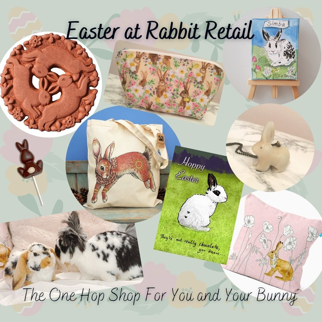 RabbitRetailUK's tweet photo. It's Easter in a week! There is more than chocolate to find in the Easter Egg hunt here at Rabbit Retail. From Jewellery to home decor, we have so many bunny-themed gifts from independent artists and small businesses.
#Bunny #Rabbit #OneHopShop #RabbitRetail #BunnyTheme #RabbitT https://t.co/wHrCMBCQ9D